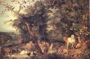 BRUEGEL, Pieter the Elder, The Garden of Eden (nn03)